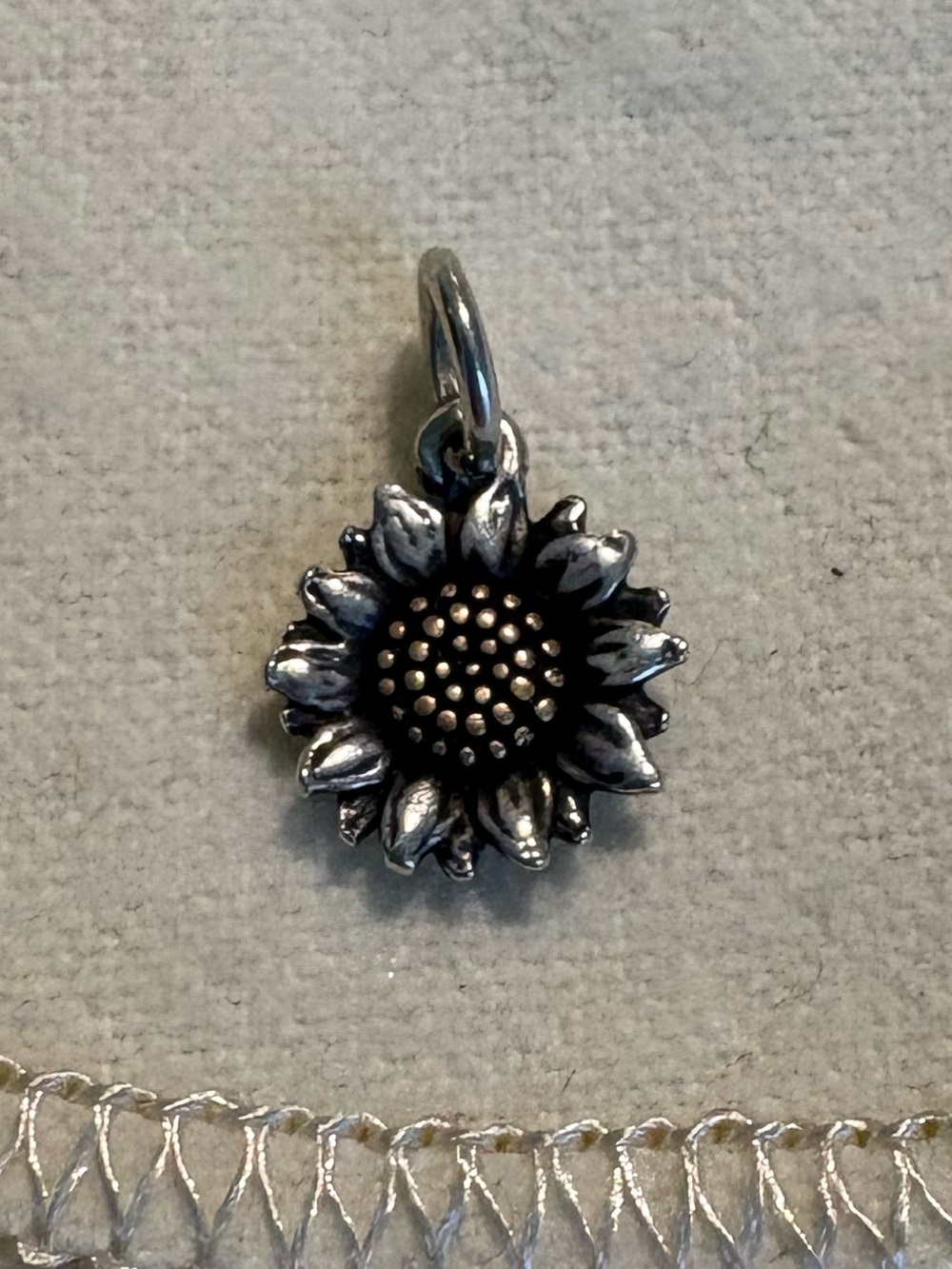 James Avery Mini Sunflower Charm